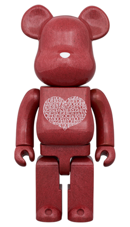 .jp BE@RBRICK Alexander Girard International Love Heart 400％