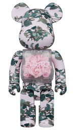 BE@RBRICK FLOR@ PINK ROSE 400％