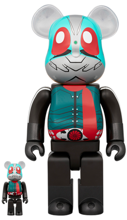 BE@RBRICK 仮面ライダー第2+1号 100％ & 400％