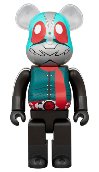 BE@RBRICK 仮面ライダー第2+1号 100％ & 400％