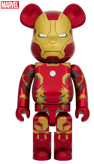 BE@RBRICK IRON MAN MARK 43 1000％